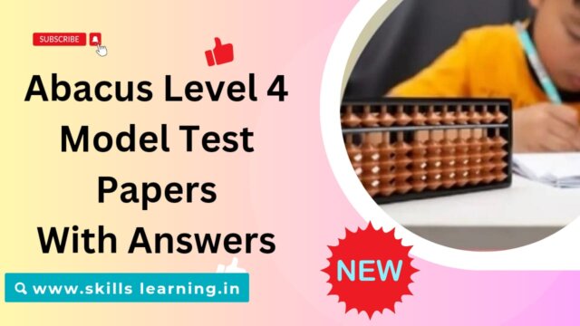 Abacus Level 4 Model Test Papers